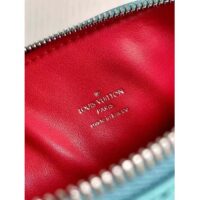 Louis Vuitton LV Women Coussin PM Handbag Azure Blue Lambskin Calfskin Cowhide Leather (8)