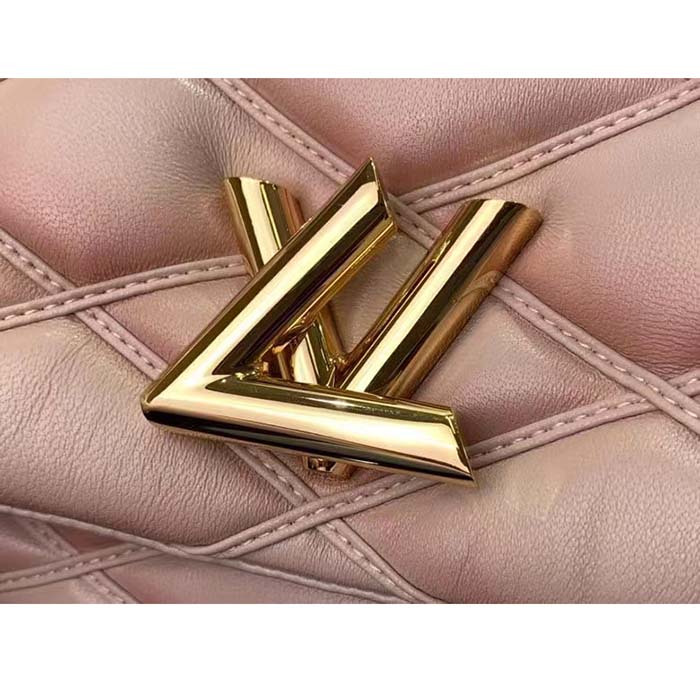 Louis Vuitton LV Women GO-14 MM Beige Pink Lamb Leather Cowhide Leather (1)