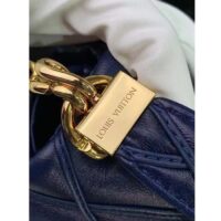 Louis Vuitton LV Women GO-14 MM Navy Blue Lamb Leather Cowhide Leather (1)