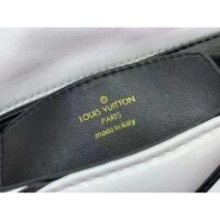 Louis Vuitton LV Women GO-14 MM White Black Lamb Leather Cowhide Leather (12)