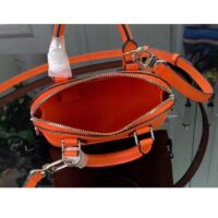 Louis Vuitton LV Women Nano Alma Handbag Minnesota Orange Epi Grained Cowhide Leather (3)