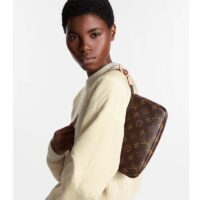 Louis Vuitton Women Pochette Accessoires Natural Cowhide Leather Trimmings Zipper Closure (10)