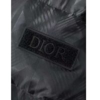 Dior Men CD Dior Oblique Down Jacket Black Technical Jacquard (6)