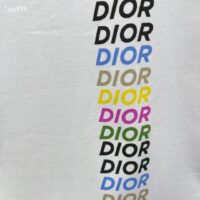 Dior Men CD Relaxed-Fit T-Shirt White Slub Organic Cotton Jersey (8)