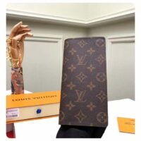 Louis Vuitton LV Unisex Brazza Wallet Brown Monogram Canvas (2)