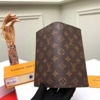 Louis Vuitton LV Unisex Brazza Wallet Brown Monogram Canvas (2)