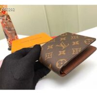 Louis Vuitton LV Unisex Multiple Wallet Coated Canvas Cowhide Leather Canvas Lining (4)