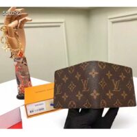 Louis Vuitton LV Unisex Multiple Wallet Coated Canvas Cowhide Leather Canvas Lining (4)