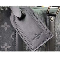 Louis Vuitton LV Unisex Nano Porte Documents Voyage Monogram Eclipse Coated Canvas Cowhide Leather (10)