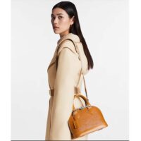 Louis Vuitton LV Women Alma BB Handbag Honey Gold Epi Grained Cowhide Leather (4)