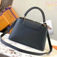 Louis Vuitton LV Women Capucines BB Handbag Black Taurillon Cowhide Leather Gold-Color Hardware (2)