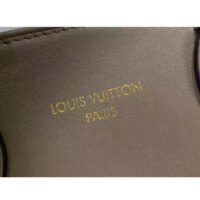 Louis Vuitton LV Women Lock It MM Earth Taurillon Leather Smooth Calfskin Calf Leather (2)