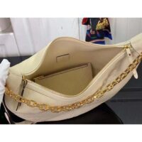 Louis Vuitton LV Women Loop Hobo Cream Monogram Empreinte Embossed Grained Cowhide Leather (2)