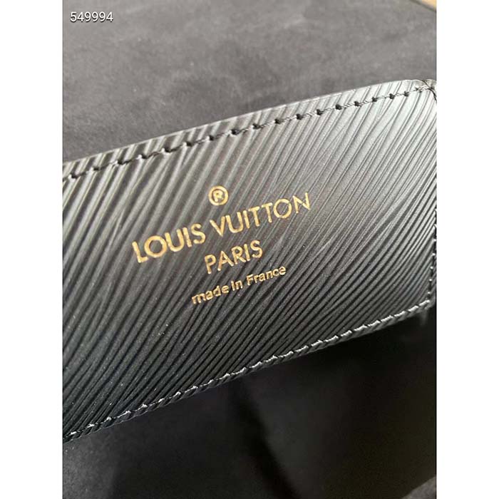 Louis Vuitton LV Women Twist MM Black Epi Grained Cowhide Leather (1)