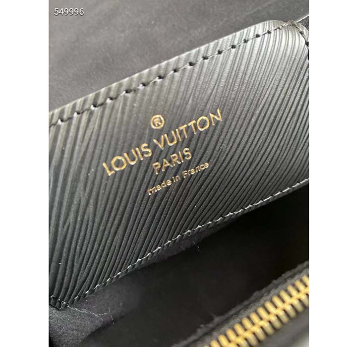 Louis Vuitton LV Women Twist MM Black Epi Grained Cowhide Leather Smooth-Cowhide Trim (3)