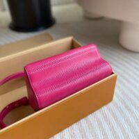 Louis Vuitton LV Women Twist PM Rose Miami Pink Epi Grained Cowhide Leather (10)