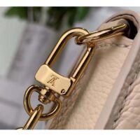 Louis Vuitton LV Women Wallet On Chain Métis Cream Monogram Empreinte Embossed Supple Grained Cowhide Leather (2)