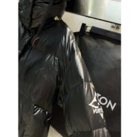 Louis Vuitton Men LV SKI Glossy Nylon Puffer Jacket Polyamide Black (13)