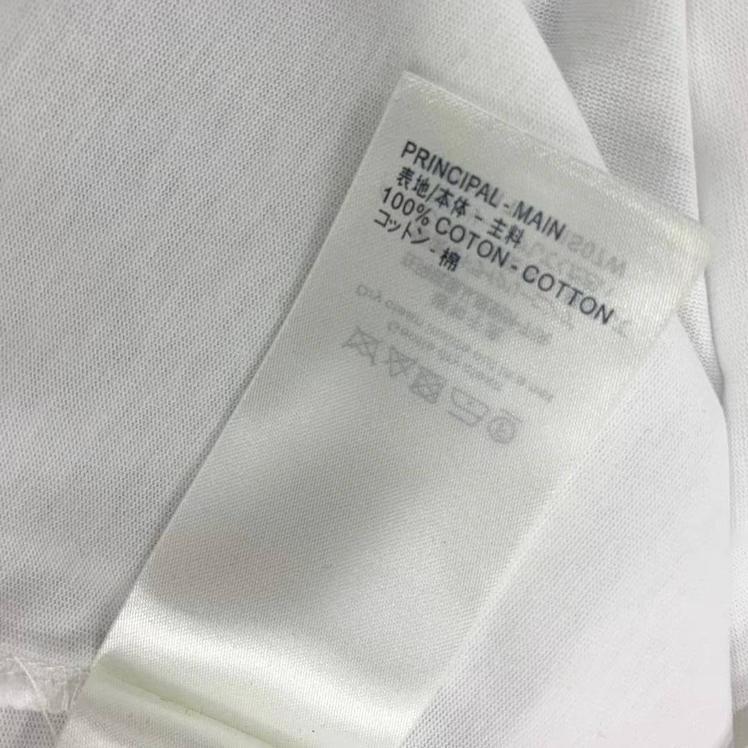 Louis Vuitton Men Monogram Pocket T-Shirt Cotton White Monogram Jacquard Denim LV Golden Chain (5)