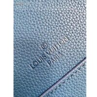 Louis Vuitton Unisex LV Takeoff Messenger Atlantic Blue Cowhide Leather Textile Lining (10)