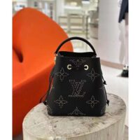 Louis Vuitton Women LV Néonoé BB Black Monogram Empreinte Grained Cowhide Leather Studs (9)