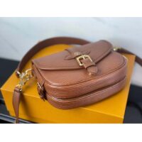 Louis Vuitton Women LV Saumur BB Cognac Brown Epi Grained Cowhide Leather (10)