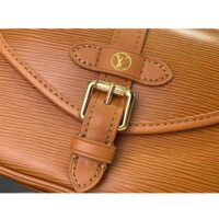 Louis Vuitton Women LV Saumur BB Safran Brown Epi Grained Cowhide Leather (8)