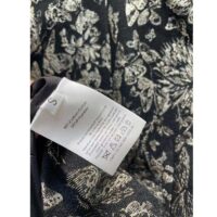 Dior Women CD Fitted Jacket Black Technical Jacquard Gold-Tone Allover Butterfly Motif (4)