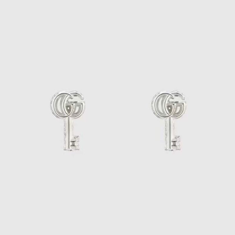 Gucci Women GG Marmont Key Earrings