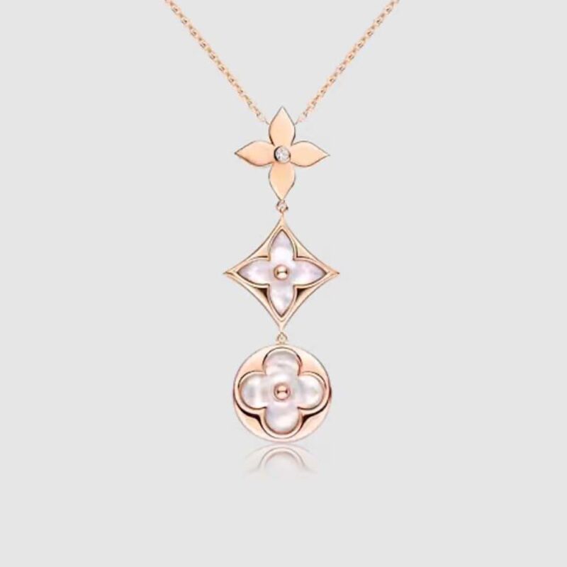 Louis Vuitton Women Color Blossom Lariat Necklace