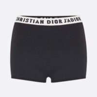 Dior Women CD Briefs Black Stretch Viscose 'CHRISTIAN DIOR J'ADIOR' Signature