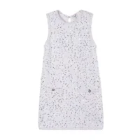 Chanel Women Dress Glittered Tweed & Guipure P76993K11081NV215
