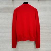 Dior Women Dioramour Twinset Red Cashmere Knit