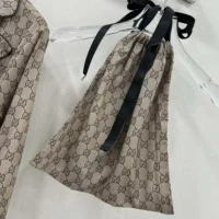 Gucci Men GG Supreme Print Silk Shirt 772399ZANRP2237