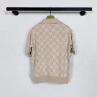 Gucci Women Lame GG Jacquard Knit Polo 678435XKB542132