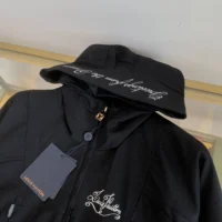 Louis Vuitton Men Technical Wool Parka 1AFRJ8