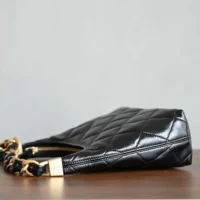 Chanel Women Small Hobo Bag Shiny Lambskin Gold Tone Metal AS4922B1689794305