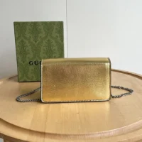 Gucci Women Dionysus Super Mini Bag-Gold 4764321TRBN8089
