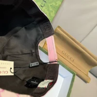 Gucci Unisex GG Canvas Baseball Hat-Pink 7484754HG625872