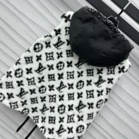 Louis Vuitton Women Monogram Teddy Peplum Gilet1AGBHY