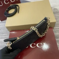 Gucci Women GG Emblem Super Mini Bag 815278AAEEM1000
