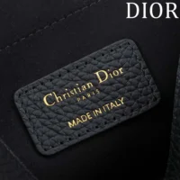 Dior Women Bobby East-West Bag Black Grained Calfskin M9335USKU
