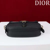 Dior Women Bobby East-West Bag Black Grained Calfskin M9335USKU