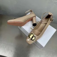 Dior Women CD Forever Dior Pump Nude Patent Calfskin