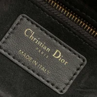 Dior Women Medium Lady Dior Bag Black Cannage Lambskin M0565ONGE