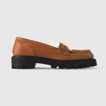 Louis Vuitton LV Women District Flat Loafer-Brown 1AGXLN