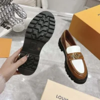 Louis Vuitton LV Women District Flat Loafer-Brown 1AGXLN
