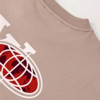 Louis Vuitton Men Embellished Graphic Cotton T-Shirt 1AHCKV