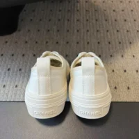 Chanel Women Lace-up Sneaker-White