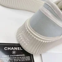 Chanel Women Thick Soled Sneaker-Blue